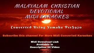 Thathanumathupol - RCSC Thooyae (Funeral Mass) Tune Midi Karaoke