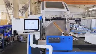 Aluminum cnc double head cutting saw #aluminum