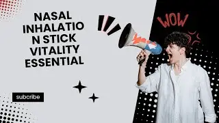Nasal Inhalation Stick Vitality Essential Oil Energy Stick Mint Mango | Masood Bhai