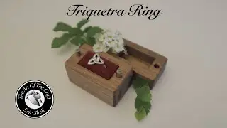 Lost Wax Casting a Triquetra Ring in Sterling Silver