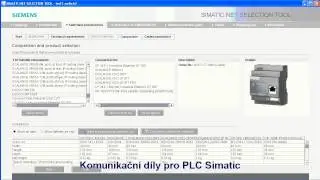 Simatic NET Selection Tool - online konfigur&aacute;tor s&iacute;t&iacute; Simatic