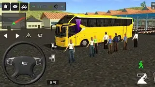 😭Bus Station Pick Up and Drop Off😱| Picking Passengers & City Route Drive💥| Real Coach Bus Simulator