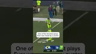 Greatest Play In NFL HISTORY #shorts #nfl