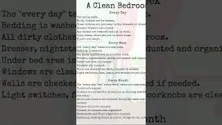 How to Marian a clean room #cleaning