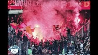 Ambiance  valenciennes - lens : ambiance de feu malgré la défaite