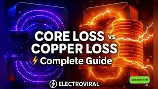 Core Loss vs Copper Loss ⚡Transformer Loss Explained | Electroviral #transformers #coar #loss #facts