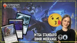 MTG STANDARD Is DIMIR Midrange still good enough? Mythic Ranked bo3 on Magic Arena
