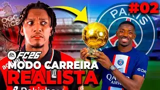 ENCARAMOS O PSG! 😱🔥 | EA FC 26 | Modo CARREIRA REALISTA #EP2