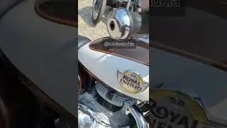 Royal Enfield New Medallion Bronze Exhaust Note #royalenfield #classic350 #shorts #viral #trending