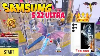 Samsung s22 ultra 🔥 bgmi test with 90 fps | Qualcomm Snapdragon 8 Gen 1🔥