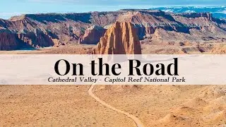 Explore The best unpaved road of Utah ! Cathedral Valley Loop in the Morning - Capitol Reef
