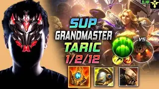 GrandMaster Тарик Support vs Наутилус - Taric LOL Боевая песнь Шурелии Страж - KR 11.18