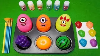 Numberblocks - Magic Color Tray!! Satisfying Video