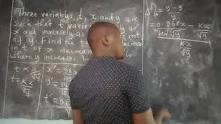 JOINT VARIATION. PERCENTAGE CHANGE IN A QUANTITY.