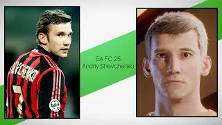 EA FC 25 - Pro Clubs | Andriy Shevchenko AC Milan/Ukraine Legend | Face Creation + Stats | ICON