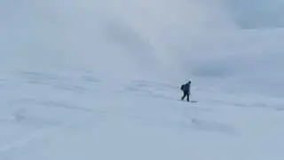 Matt Snow Carves the Perfect Glacier