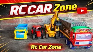 JCB remote control truck Rc tractor loading unloading