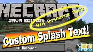 How You Can Make Custom Splash Text in Minecraft - Minecraft Mods Tutorial