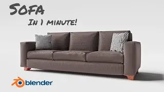 Sofa Modeling Masterclass: Create Realistic 3D Sofas in Blender Like a Pro! | #shorts #3d #blender
