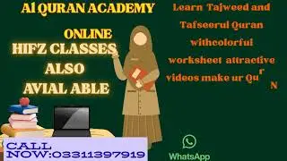 Learn Online Quran with us                        Free demo classes On   zoom &whatsup 