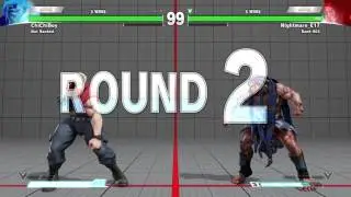 STREET FIGHTER V Necalli Vs Nash