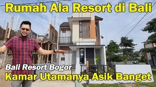 Rumah Modern Tropis bernuansa Resort Bali di Bali Resort Bogor | Review Rumah