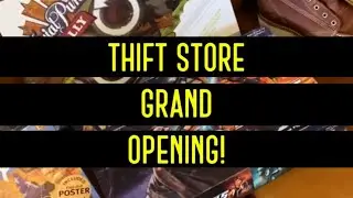 Thrift Store Grand Opening Haul - Over $200 in Profit!