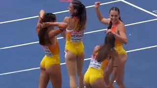Spanish Women Break Spain's 4x400 Record