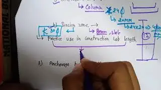 Lap lenght and Anchorage length