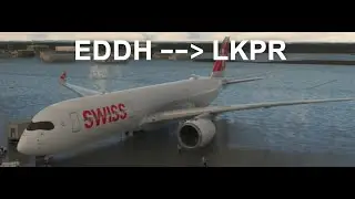 MSFS 2020 / EDDM to LKPR (crash)
