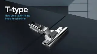 Titus | T-type cabinet hinge