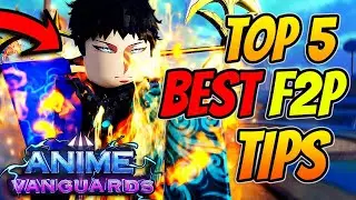 5 *ЛУЧШИХ* советов по бесплатной игре, которые нужны каждому игроку Anime Vanguards!