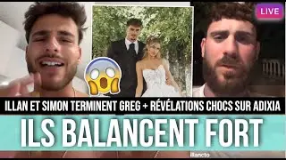 SIMON ET ILLAN FONT DES R&Eacute;V&Eacute;LATIONS CHOCS EN LIVE 😱💥 ADIXIA INFID&Egrave;LE, GREG JALOUX, CASSANDRA...