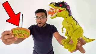This RC Dinosaur Is So Powerful Unboxing And Testing