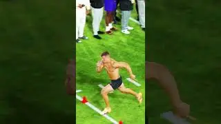 Mason Taylor 40 💨 LSU Pro Day 2025 #nfl #nfldraft