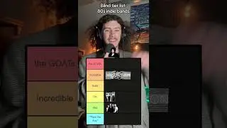 Blind tier list: 80s indie bands