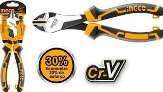 Review: Alicate Corte Diagonal Industrial Alta Performance 7p. Ingco