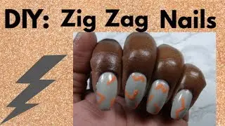 DIY: ZIG ZAG Nails