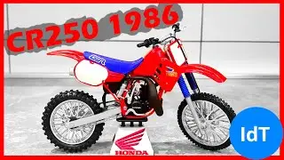 Honda CR 250 1986 build (3D printed 1:12 model)