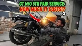 GT650 5th Service Bill Shocking?🤔 | Paid Service Review || SM Moto 