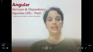 9. Angular : Learn How to create Service in Angular & Dependency Injection (DI) - Part1