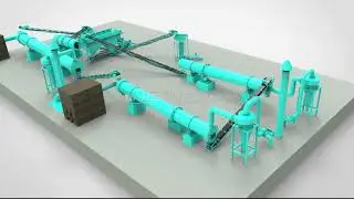 Rotary Drum Granulation Production Line