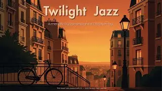 【Twilight Jazz BGM】&ndash; A Mellow Ride along the Mid-Century Bicycle Path / 【夕暮れの坂道を駆ける穏やかなラウンジジャズ】