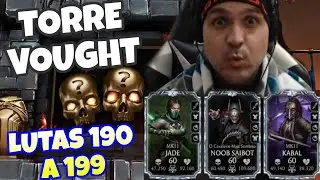 A Imposs&iacute;vel Torre Vought! Lutas 190 a 199 + Vencendo Todas com Muitas Dicas no Mortal Kombat Mobile