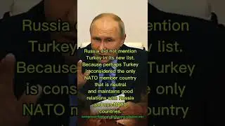 Putin releases new list of countries unfriendly to Russia#shortsviral#worldwar3#nuclearwar