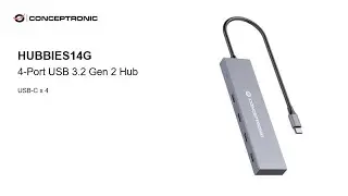 Conceptronic HUBBIES14G 4-Port USB 3.2 Gen 2 Hub