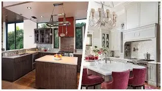 75 Medium Tone Wood Floor And Orange Floor Kitchen Design Ideas You'll Love 🔴