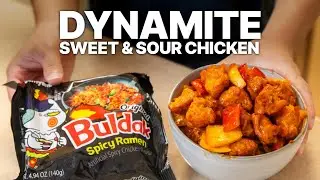 Making Panda Express Buldak Dynamite Sweet & Sour Chicken At Home | But Better