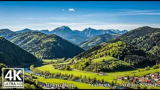 Europe 4K Ultra HD 🌍 | Scenic Landscapes, Soft Nature & Calming Music