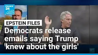House Democrats release Epstein papers saying Trump 'knew about the girls' &bull; FRANCE 24 English